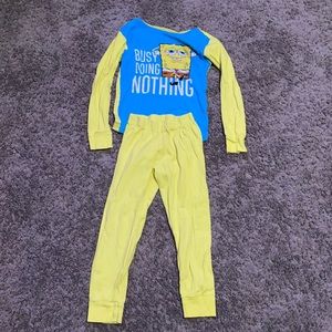 Sponge bob pajamas
